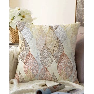 Povlak na polštář s příměsí bavlny Minimalist Cushion Covers Oriental Leaf, 55 x 55 cm