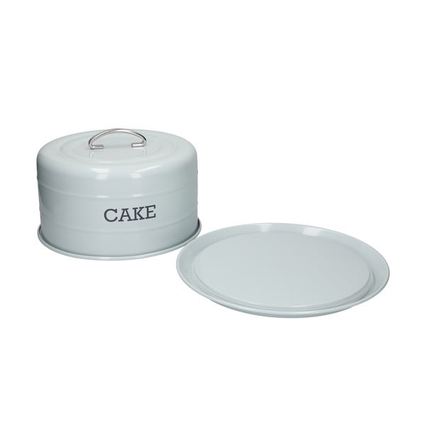 Modrá plechová dóza na koláč Kitchen Craft Nostalgia, ⌀ 28,5 cm-image-4