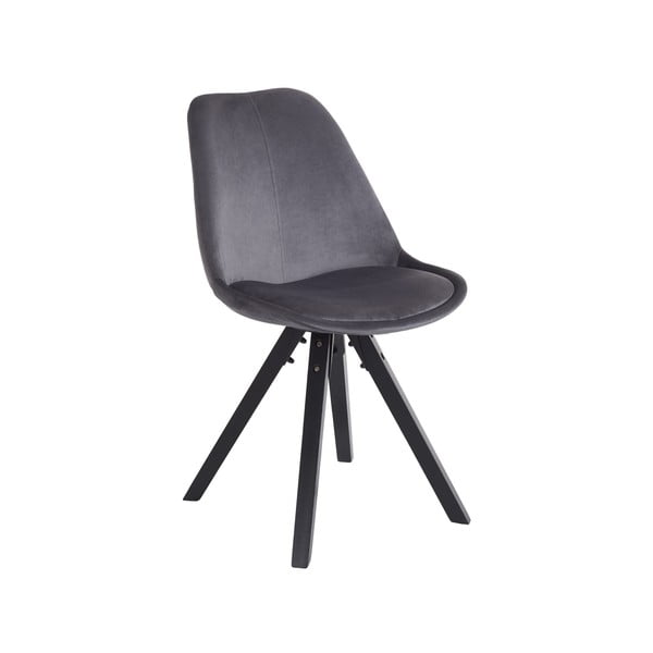 Sada 2 tmavě šedých jídelních židlí Bonami Essentials Dima