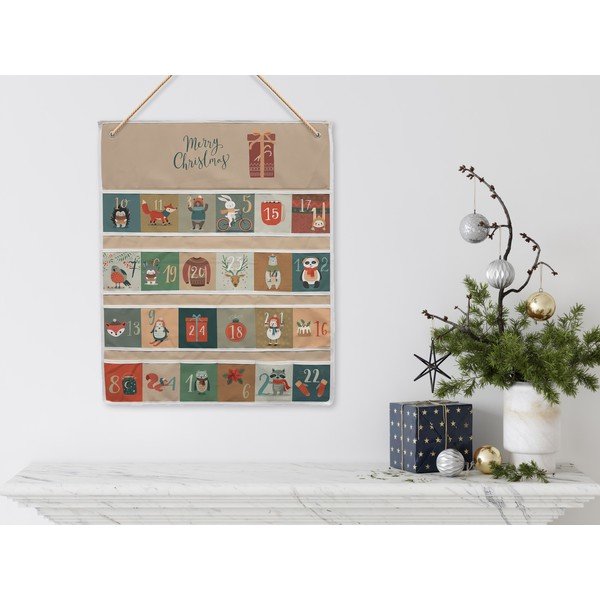 Bavlněný adventní kalendář Butter Kings Celebrating Animals-image-1