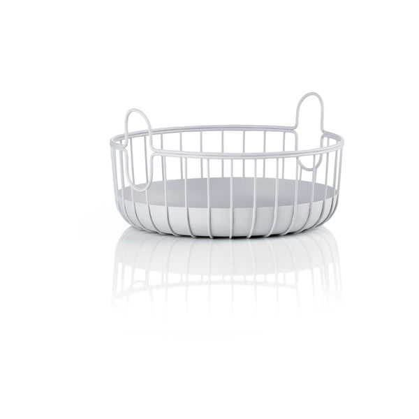 Drátěný kovový košík ø 22x8 cm Inu – Zone-image-1