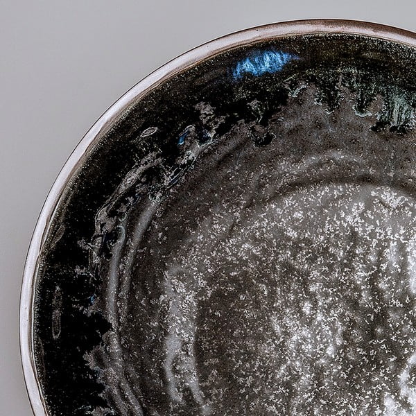 Černá keramická miska na udon MIJ Matt, ø 20 cm-image-3