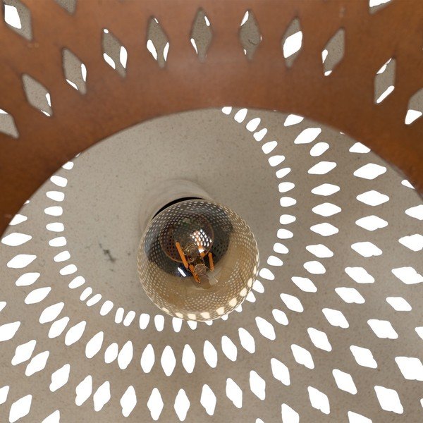 Závěsné svítidlo ve zlaté barvě s kovovým stínidlem ø 56 cm – Ixia-image-1