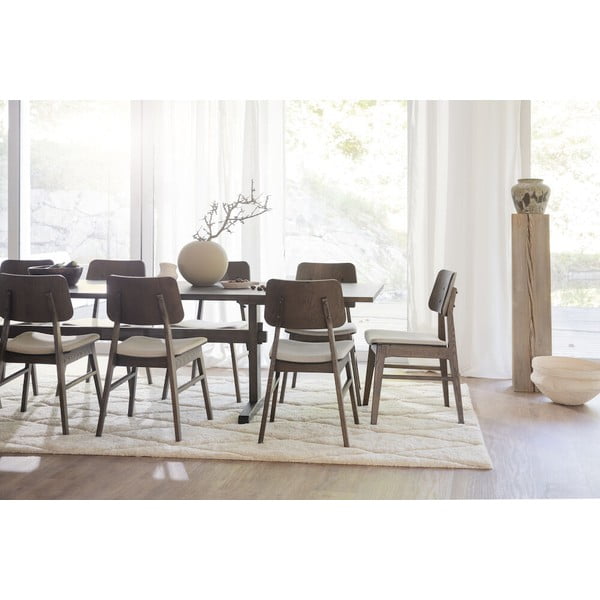 Přídavná deska k jídelnímu stolu s deskou v dubovém dekoru 45x95 cm Westville - Rowico-image-1