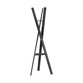 Černý věšák z dubového dřeva 62x176 cm Rakku – Blomus
