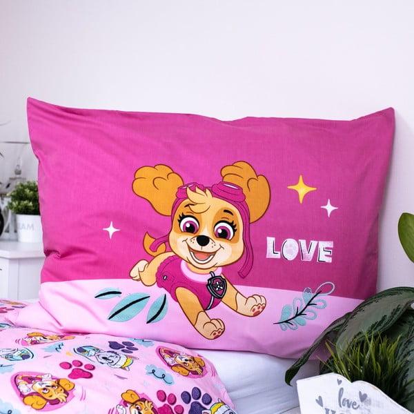 Dětské povlečení na jednolůžko z mikrovlákna 140x200 cm Paw Patrol  – Jerry Fabrics-image-3