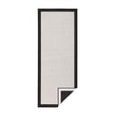 Černo-krémový venkovní koberec NORTHRUGS Panama, 80 x 350 cm
