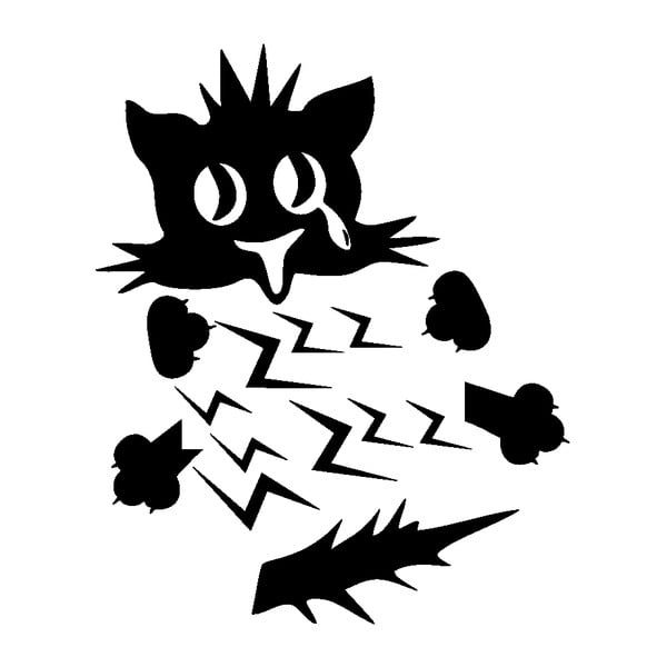 Samolepka Ambiance Plug Kitten Electro-image-2