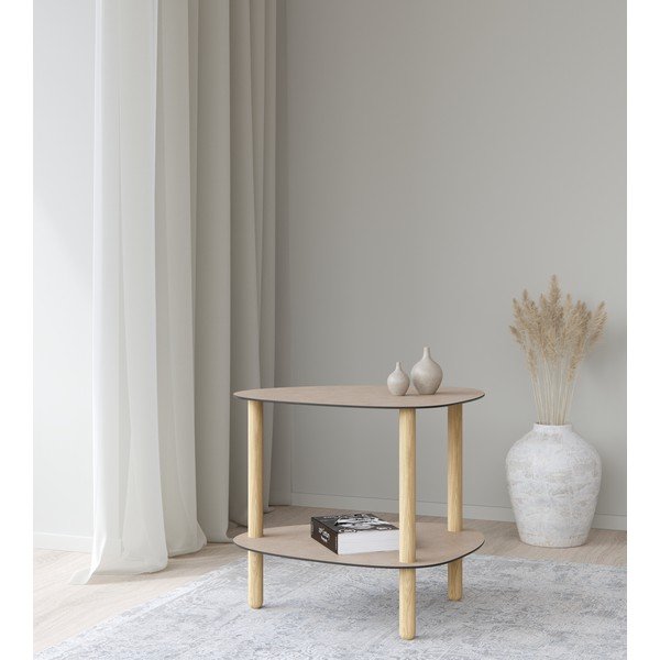 Odkládací stolek 44x45 cm Curve L Bull – LIND DNA-image-1