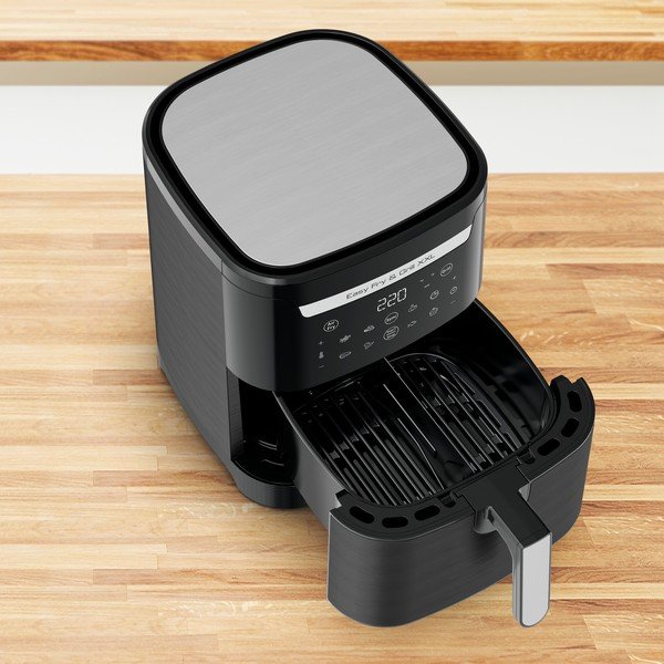 Černá horkovzdušná fritéza Easy Fry & Grill XXL EY801815 – Tefal-image-4