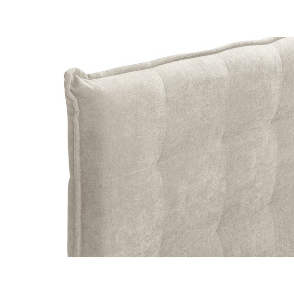 Béžová boxspring postel s úložným prostorem 140x200 cm Echaveria – Mazzini Beds-image-4