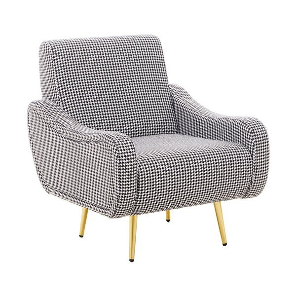 Černobílé křeslo Holli – Premier Housewares
