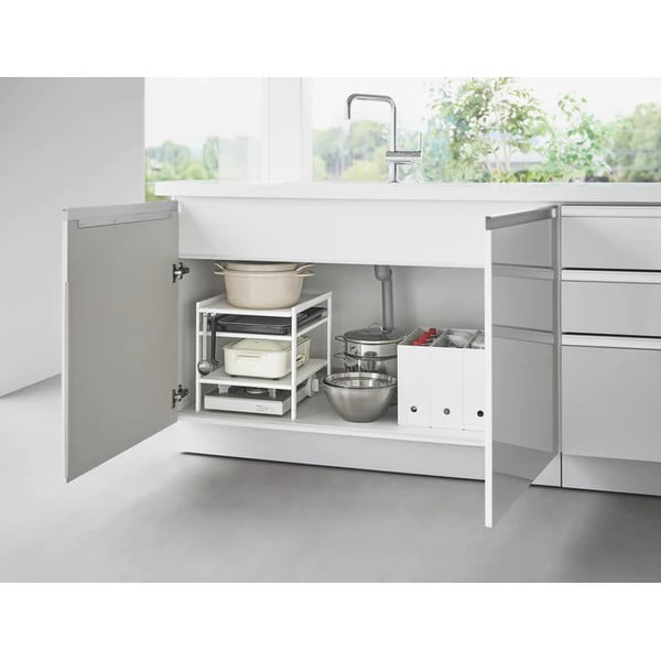 Kovová přídavná polička Tower – YAMAZAKI-image-2