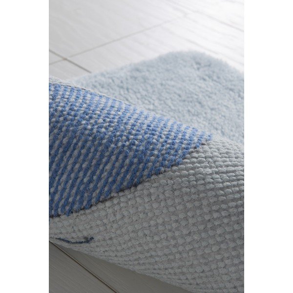 Světle modré koupelnové předložky v sadě 3 ks 100x60 cm – Foutastic-image-4