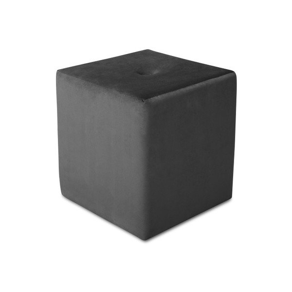 Tmavě šedý puf Mazzini Sofas Margaret, 40 x 45 cm-image-3