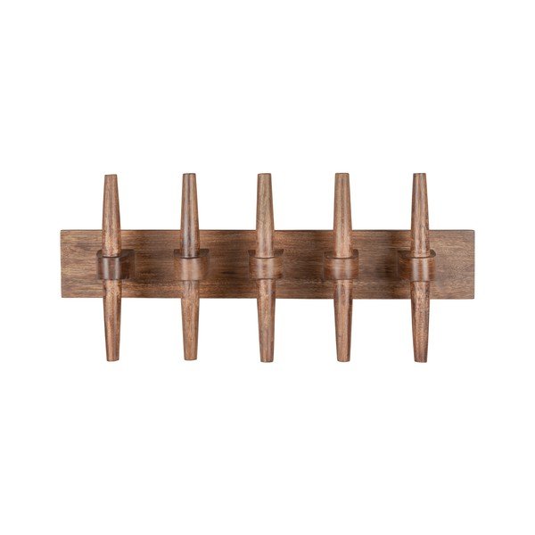 Nástěnný věšák z mangového dřeva v přírodní barvě Jakub – Dutchbone