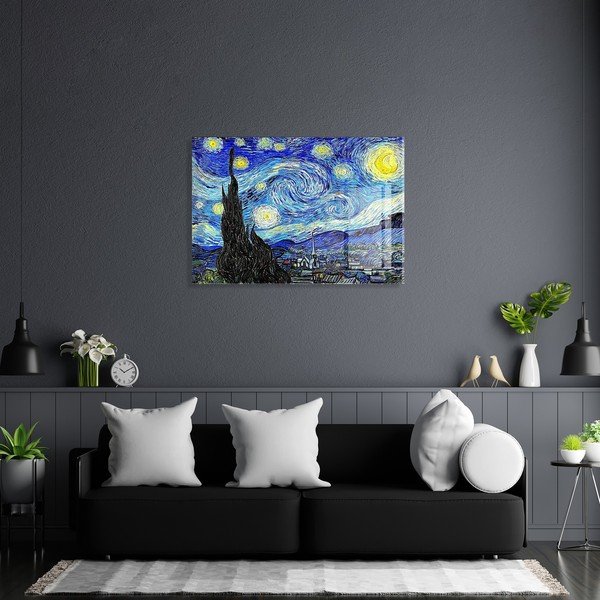 Skleněný obraz 70x50 cm Vincent van Gogh – Wallity-image-2