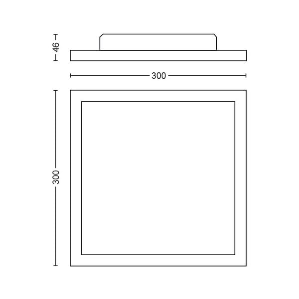 LED smart stropní svítidlo 19 W Aurelle – Philips Hue-image-3