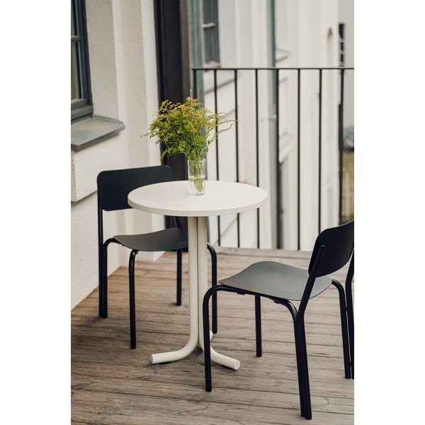 Kovový kulatý zahradní jídelní stůl ø 59 cm Nokk – noo.ma-image-1