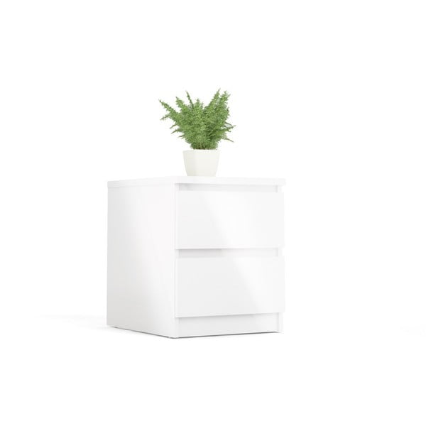 Bílý noční stolek Naia - Tvilum-image-4