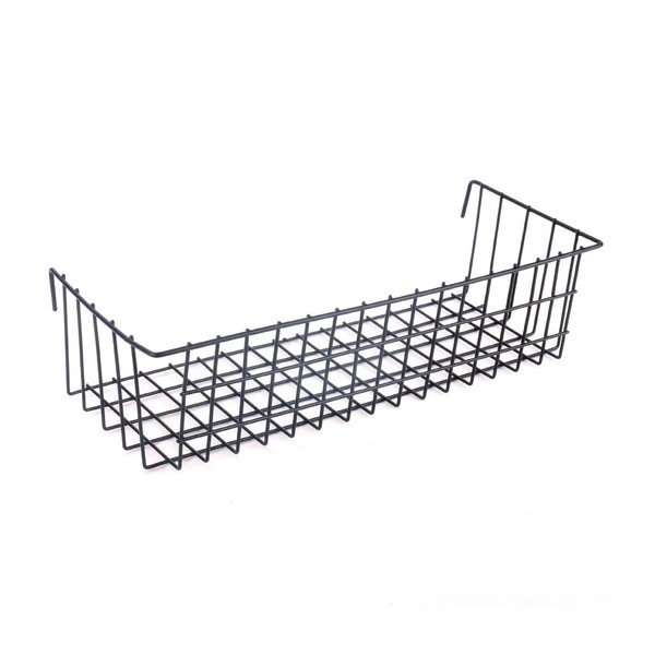 Černý přídavný košík k nástěnce Reminder, délka 38 cm-image-2