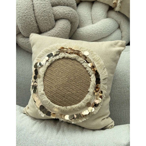 Povlak na polštář 43x43 cm Sequins – Mioli Decor-image-4