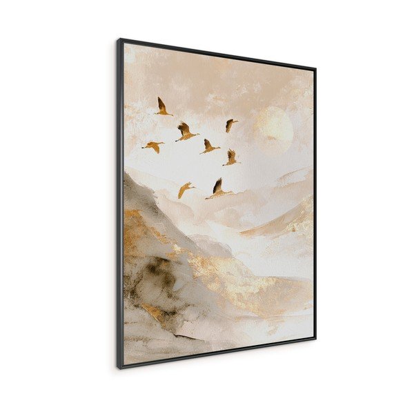 Tištěný obraz s rámem 60x80 cm Golden Peaks II – Styler-image-4