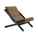 Skládací křeslo Karup Design Boogie Black/Mocca