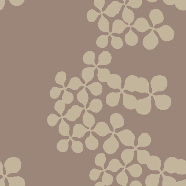 Tapeta Flowerchain Brown-image-3
