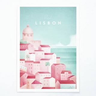 Plakát Travelposter Lisbon, 30 x 40 cm