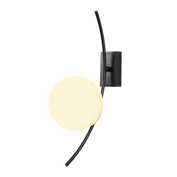 Bílé/černé nástěnné svítidlo Hilal – Opviq lights-image-1