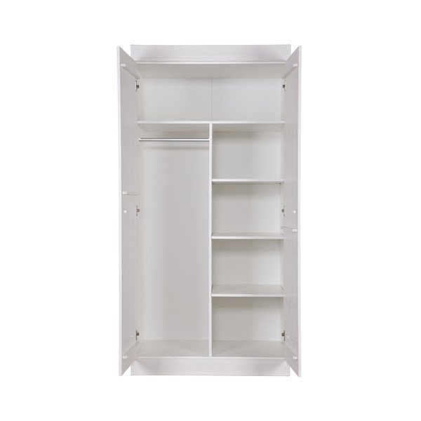Bílá Dvoukřídlá skříň WOOOD Locker-image-3