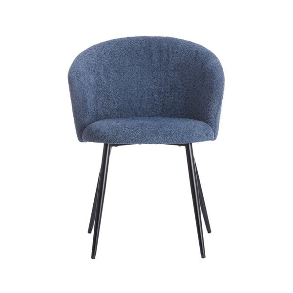 Modrá kovová jídelní křesla v sadě 2 ks Radaja – Light & Living-image-2