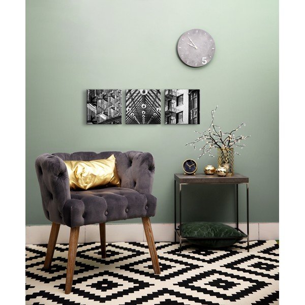 Sada 3 obrazů Styler Glasspik Set Industry-image-1