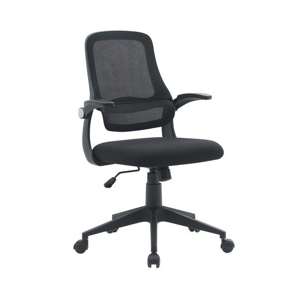 Černá čalouněná kancelářská židle Gilmore – Yes Everyday