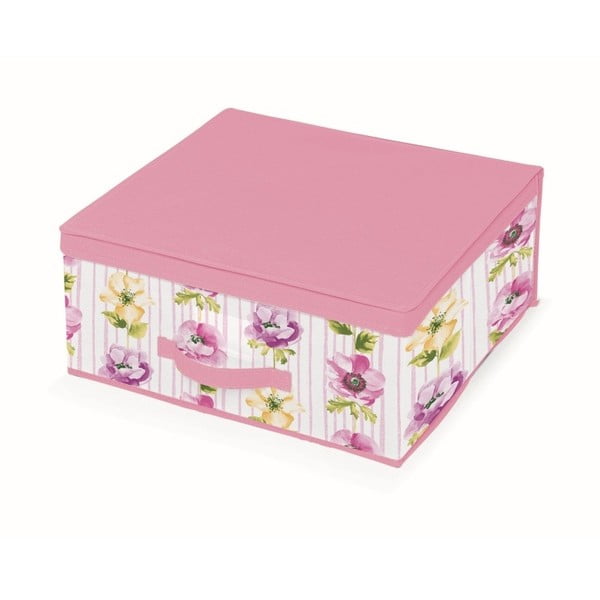 Růžový úložný box Cosatto Beauty, šířka 45 cm