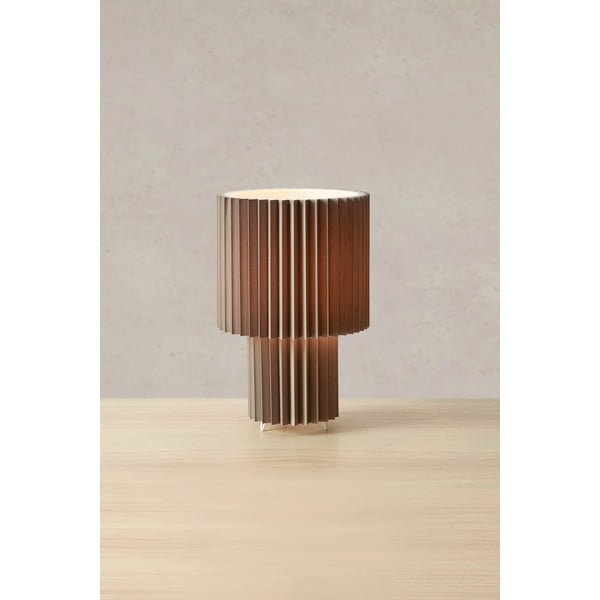 Šedá stolní lampa s textilním stínidlem (výška 32 cm) Catis – Markslöjd-image-2