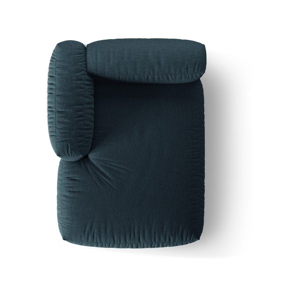 Tmavě modrý modul pohovky (levý roh) Martina – Micadoni Home-image-3