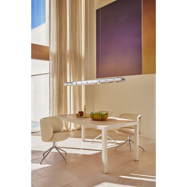 Jídelní stůl s deskou z dubového dřeva 75x180 cm Alma – Teulat-image-1