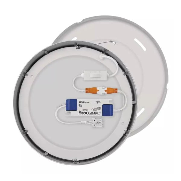 LED stropní svítidlo v leskle stříbrné barvě Nexxo – EMOS-image-2