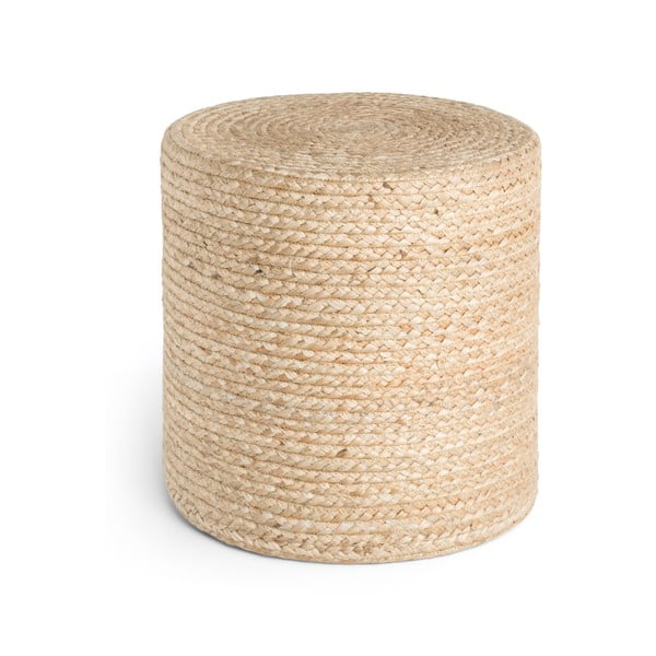 Taburet v přírodní barvě Jutta Gold – Hanse Home