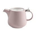 Růžová porcelánová čajová konvice se sítkem Maxwell & Williams Tint, 600 ml