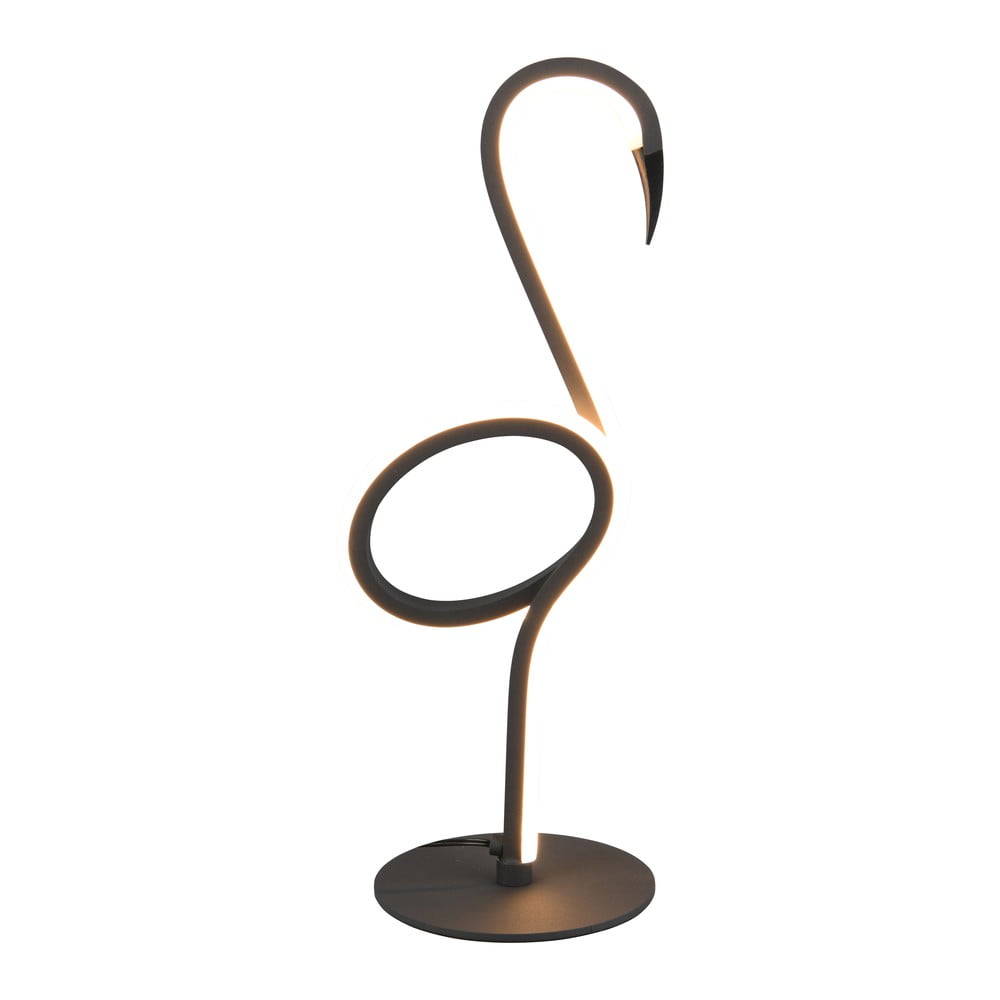 Černá LED stolní lampa (výška 35 cm) Ingo – Trio