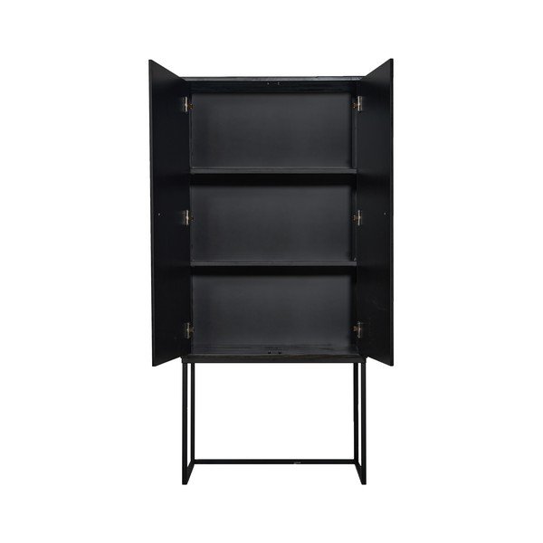 Černo-béžová skříňka 75x164,5 cm Alva – Really Nice Things-image-3