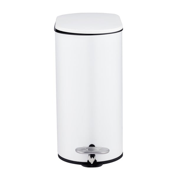 Matně bílý nášlapný ocelový odpadkový koš 5 l Collungo – Wenko-image-4