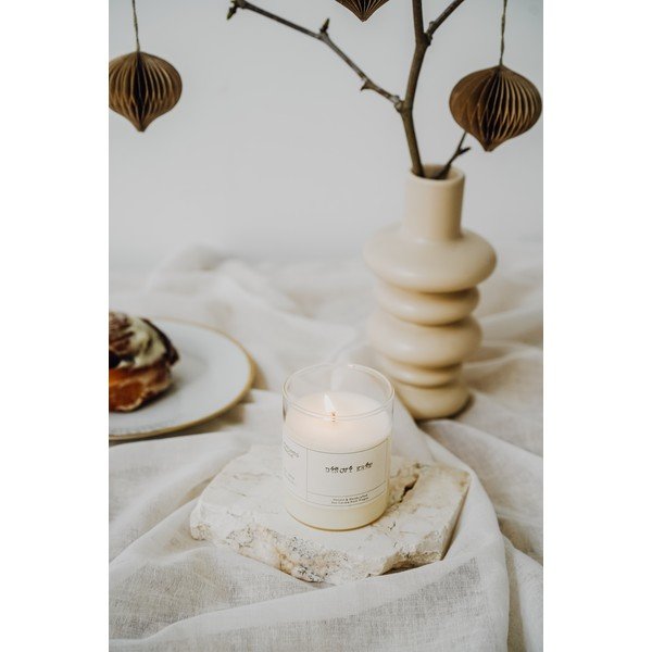 Vonná sojová svíčka doba hoření 40 h #73 Pumpkin Cream – Perfumed Prague-image-3