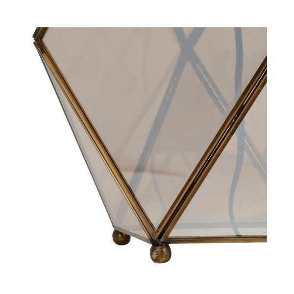 Lampová noha v hnědo-zlaté barvě  43 cm Eluminea – Côté Table-image-2