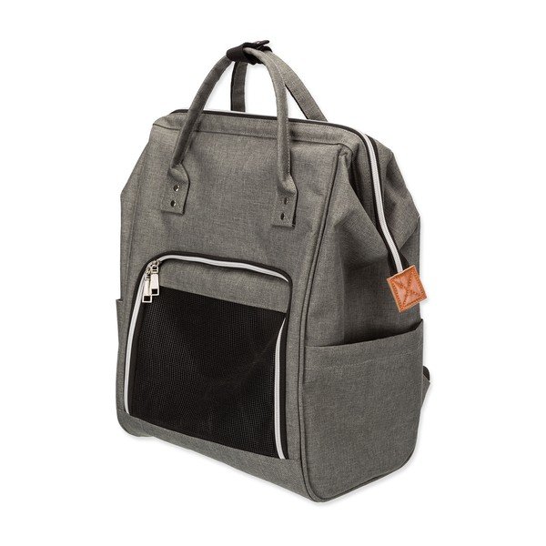 Šedý batoh pro domácího mazlíčka 22x32 cm Trixie Ava – Plaček Pet Products