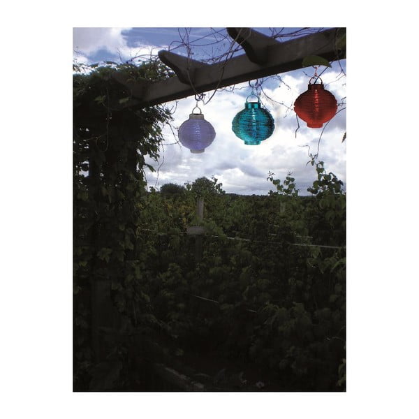 Bílý venkovní solární LED lampion Star Trading, ø 20 cm-image-4