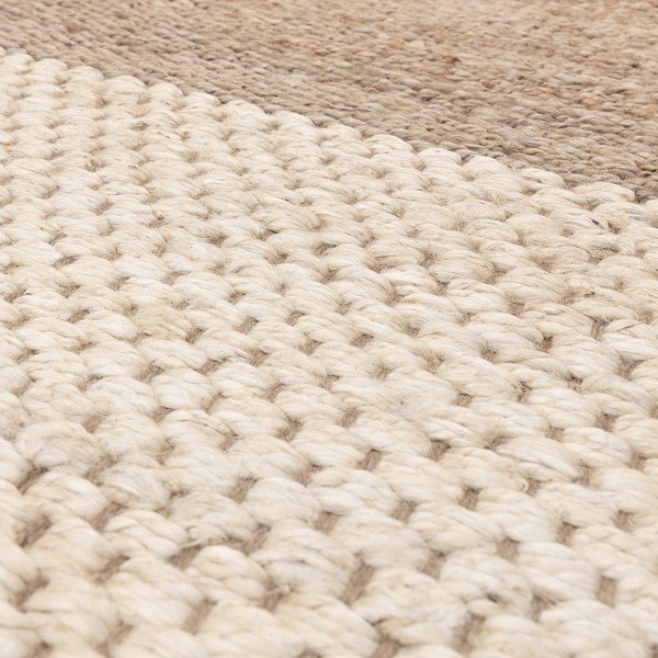 Bílo-béžový oboustranný ručně tkaný jutový koberec 200x300 cm Cedar – Asiatic Carpets-image-2